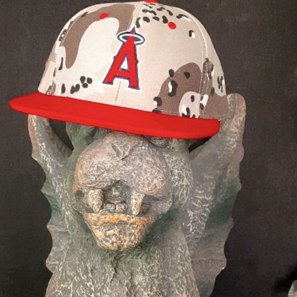 Angels Camouflage Baseball hat NWOT
